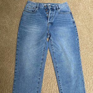 Pacsun high rise straight jeans